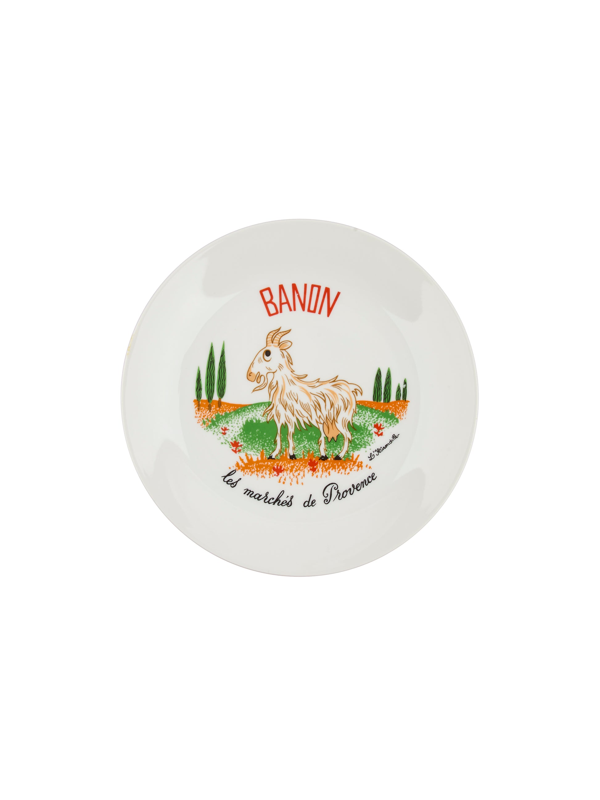 Vintage L'Hirondelle Cheese Plates Weston Table