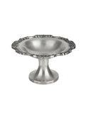 Vintage Lancaster Rose Silver Plate Pedestal Dish Weston Table