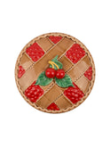 Vintage Lattice Cherry Pie Keeper Weston Table