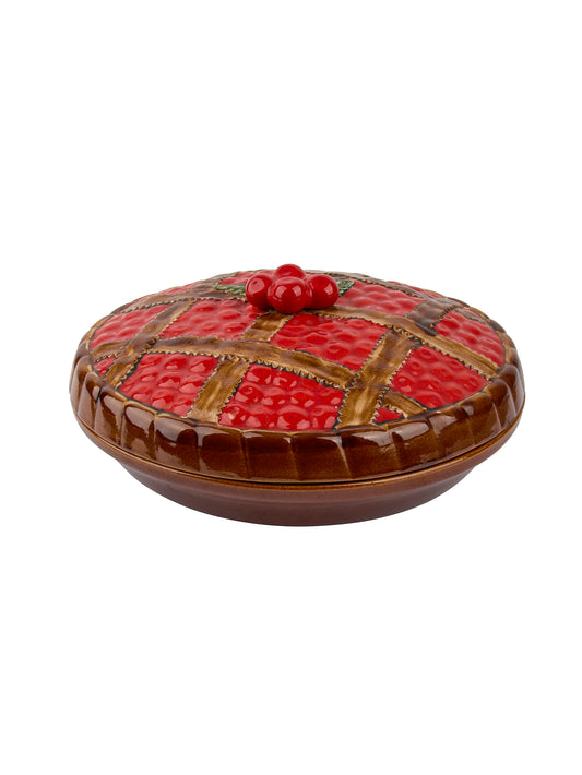 Vintage Lattice Cherry Pie Keeper Weston Table