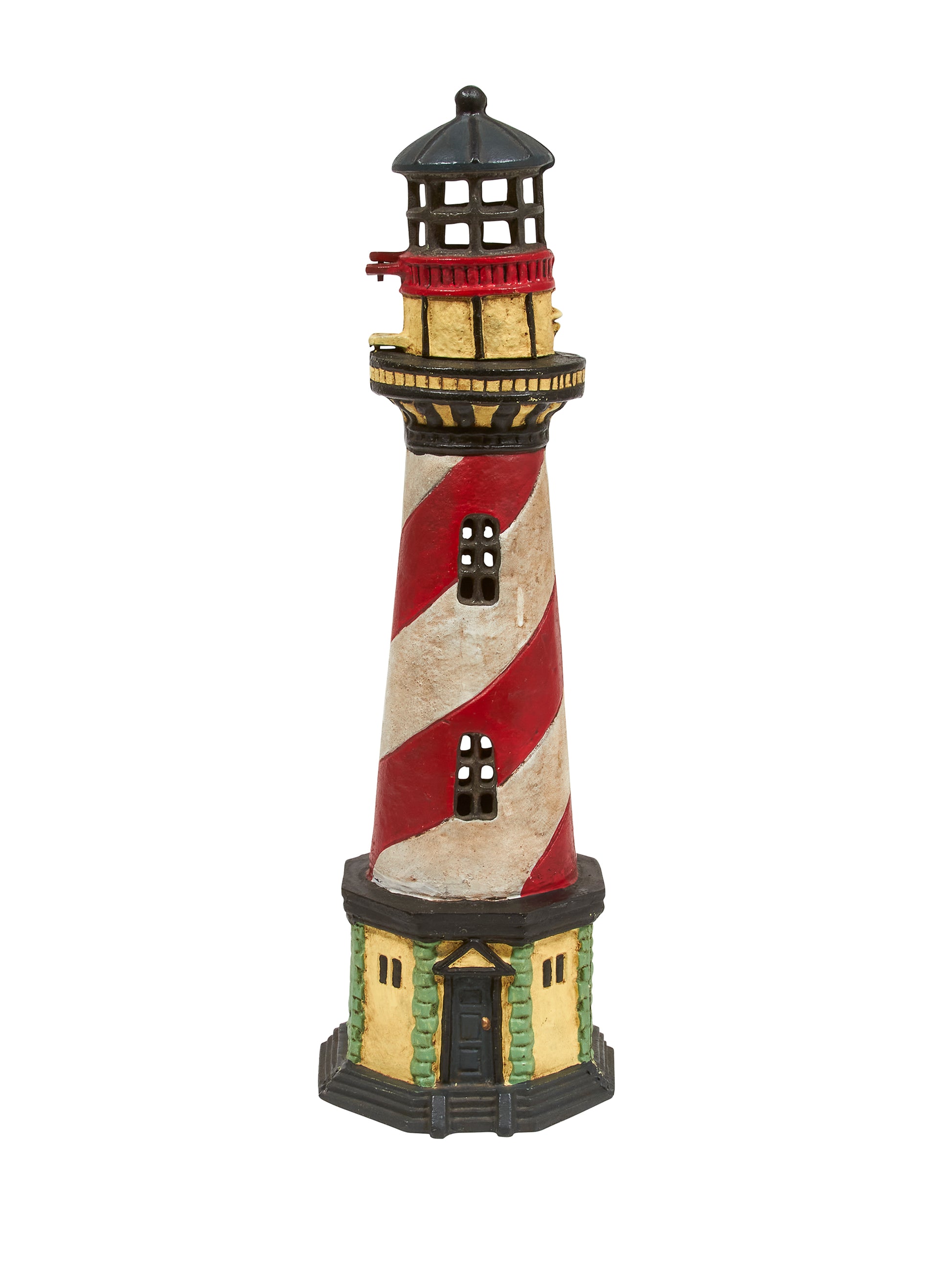 Vintage Lighthouse Doorstop with Votive Candle Holder Weston Table