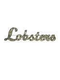Vintage Lobster Metal Light Up Sign Horizontal Lobsters Weston Table
