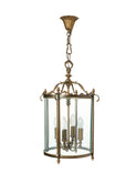 Vintage Louis XVI Bronze Lantern Weston Table