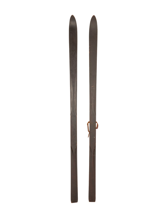 Vintage Lund Wood Skis Weston Table