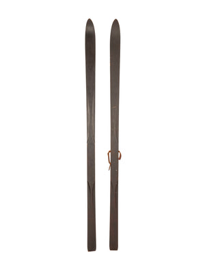  Vintage Lund Wood Skis Weston Table 