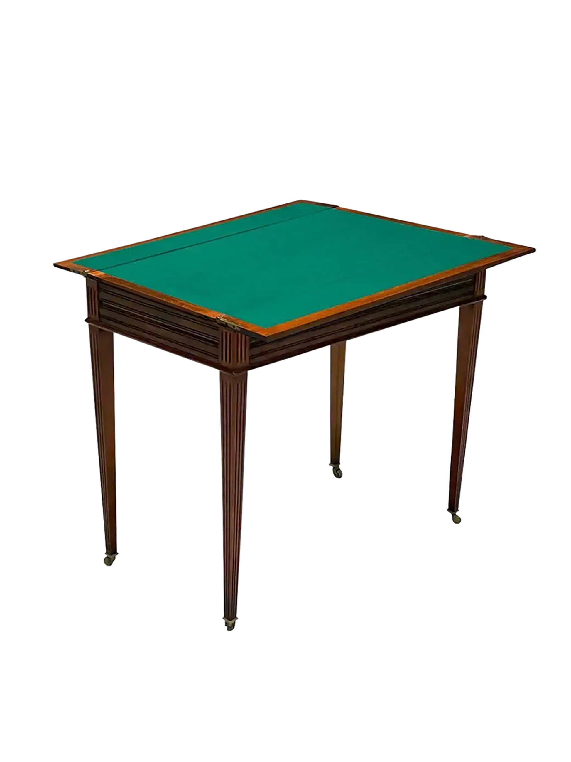Vintage Mahogany Roulette and Poker Table Weston Table