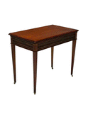 Vintage Mahogany Roulette and Poker Table Weston Table