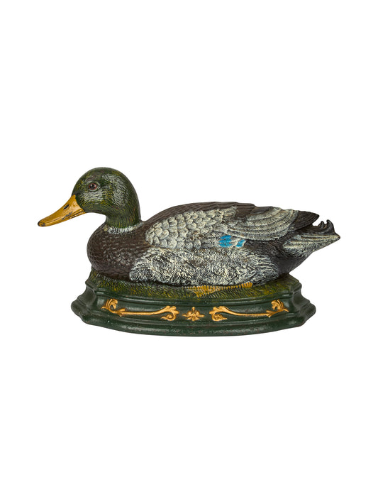 Vintage Mallard Cast Iron Doorstop Weston Table