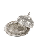 Vintage 1930s Meridian B. Co. Silver Plate Three Piece Dish Weston Table