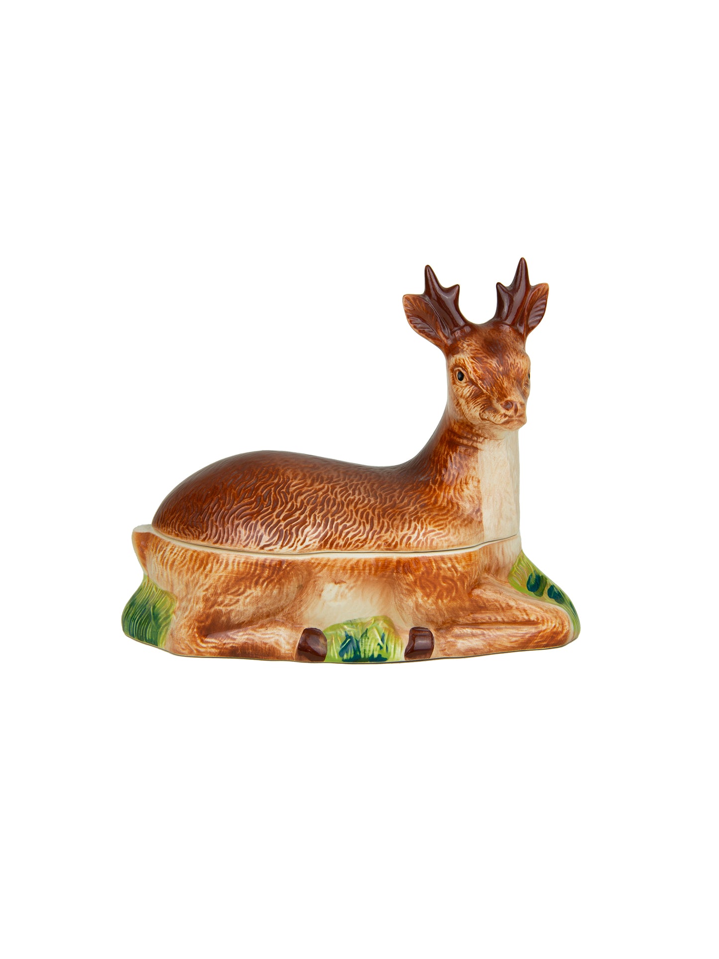 Vintage 1950s Michel Caugant Deer Tureen Three Weston Table