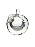 Vintage Mid Century Alfredo Barbini Murano Peach Paperweight Weston Table