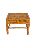 Vintage Mid Century Audoux Minet Bamboo Mini Table Weston Table