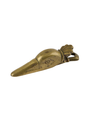  Vintage Mid Century Brass Duck Letter Holder Weston Table 