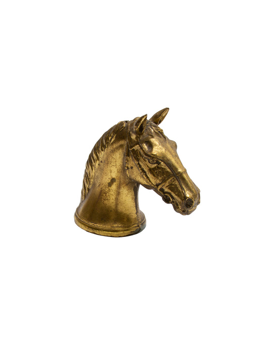 Vintage Mid-Century Brass Horse Head Bottle Opener Weston Table