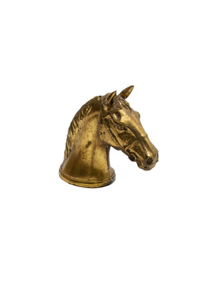  Vintage Mid-Century Brass Horse Head Bottle Opener Weston Table 