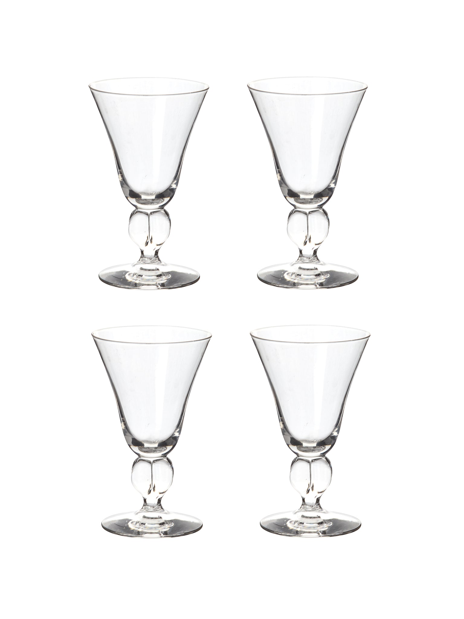 Vintage Mid Century Ingrid Gulli Aperitif Glasses Weston Table