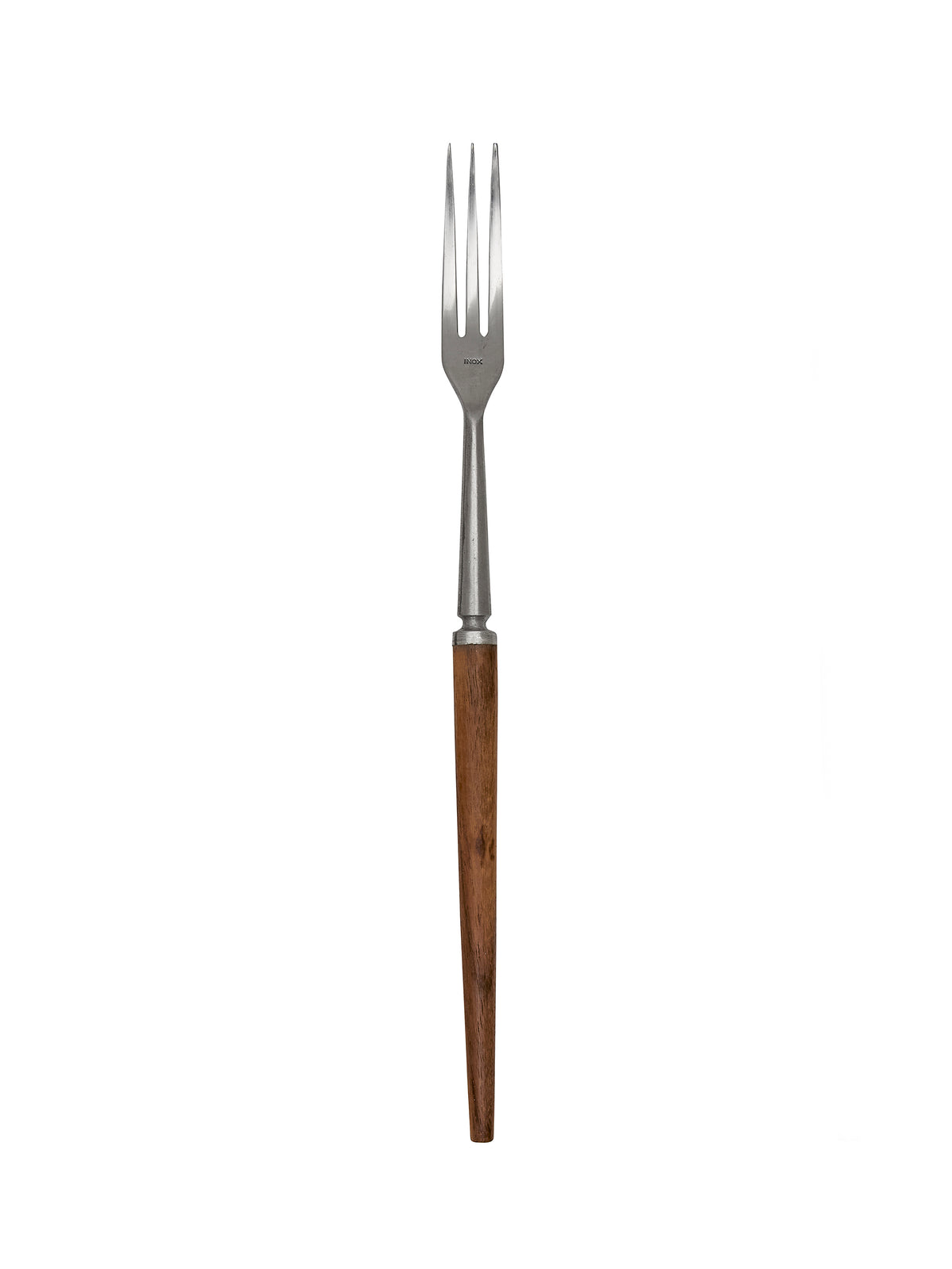 Vintage Mid Century Inox HH Wood Long Handled Forks Weston Table