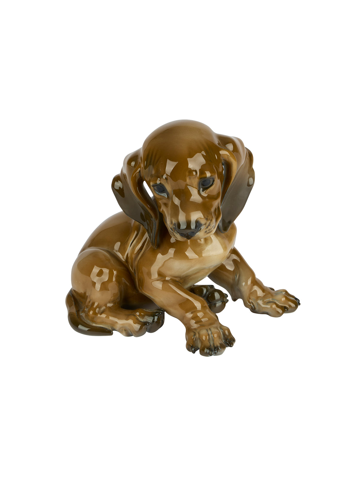 Vintage Mid Century Rosenthal Dachshund Six Weston Table