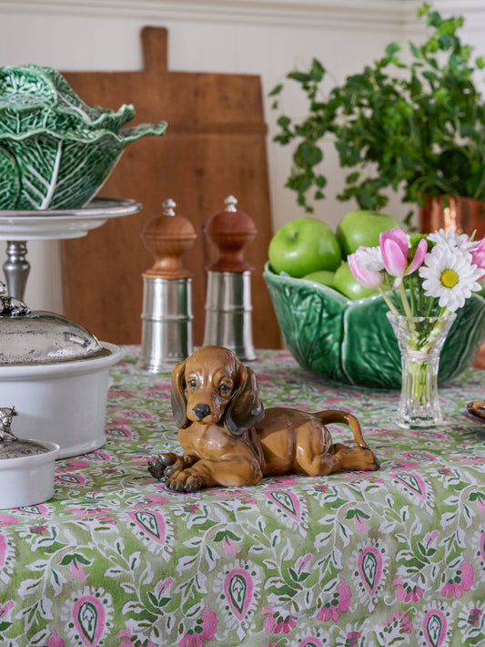 Vintage Mid Century Rosenthal Dachshund Weston table