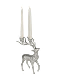 Vintage Mid Century Stag Silver Plate Candelabra Weston Table