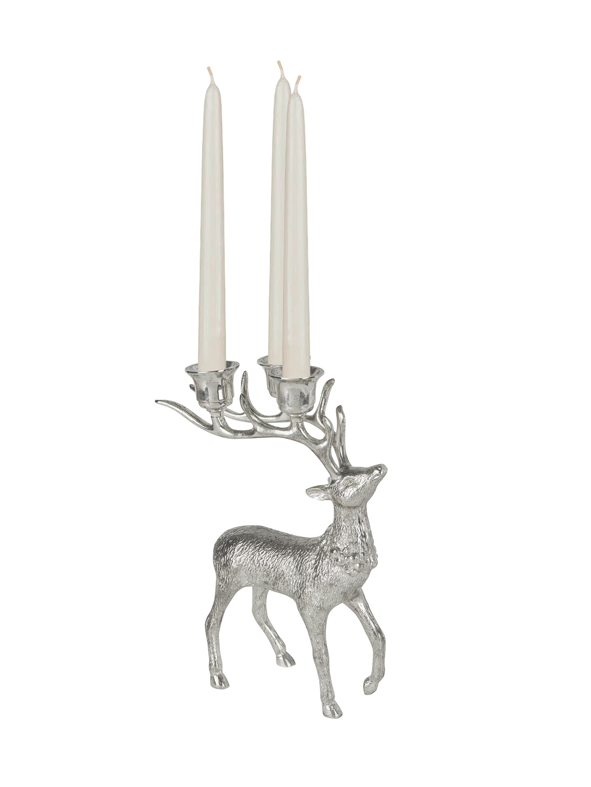 Vintage Mid Century Stag Silver Plate Candelabra Weston Table