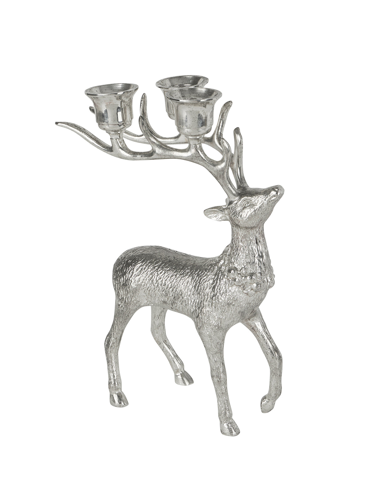 Vintage Mid Century Stag Silver Plate Candelabra Weston Table