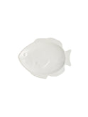 Vintage Mid Century White Japanese Small Porcelain Fish Plate Weston Table