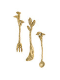 Vintage Mushroom Pewter Hostess Serving Trio Weston Table