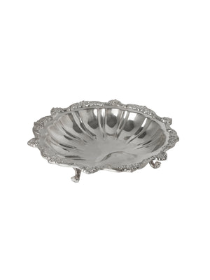  Vintage 1960s Old English Silver Plate Shell Dish Weston Table 