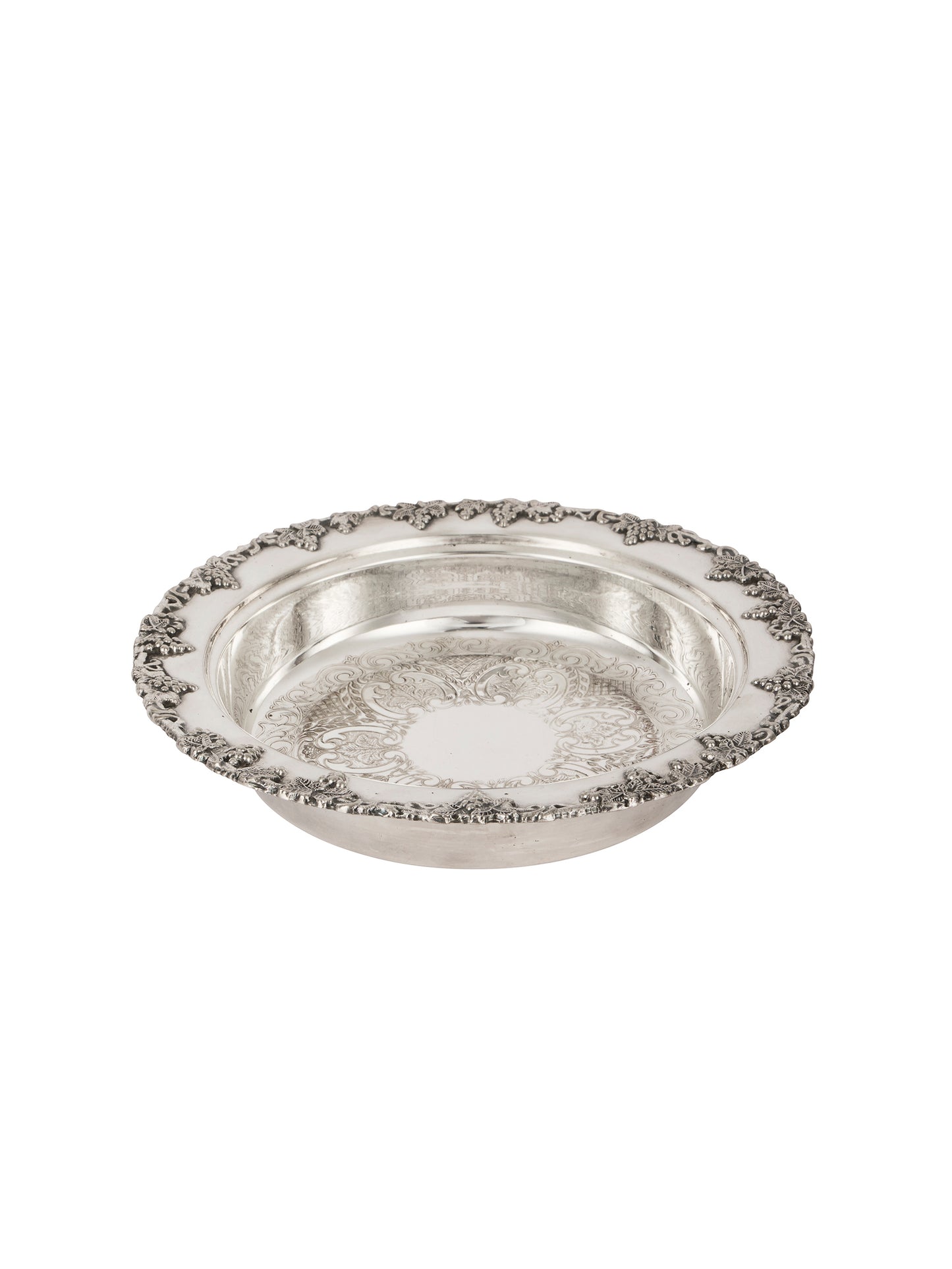 Vintage Old English Three Piece Silver Plate Dish