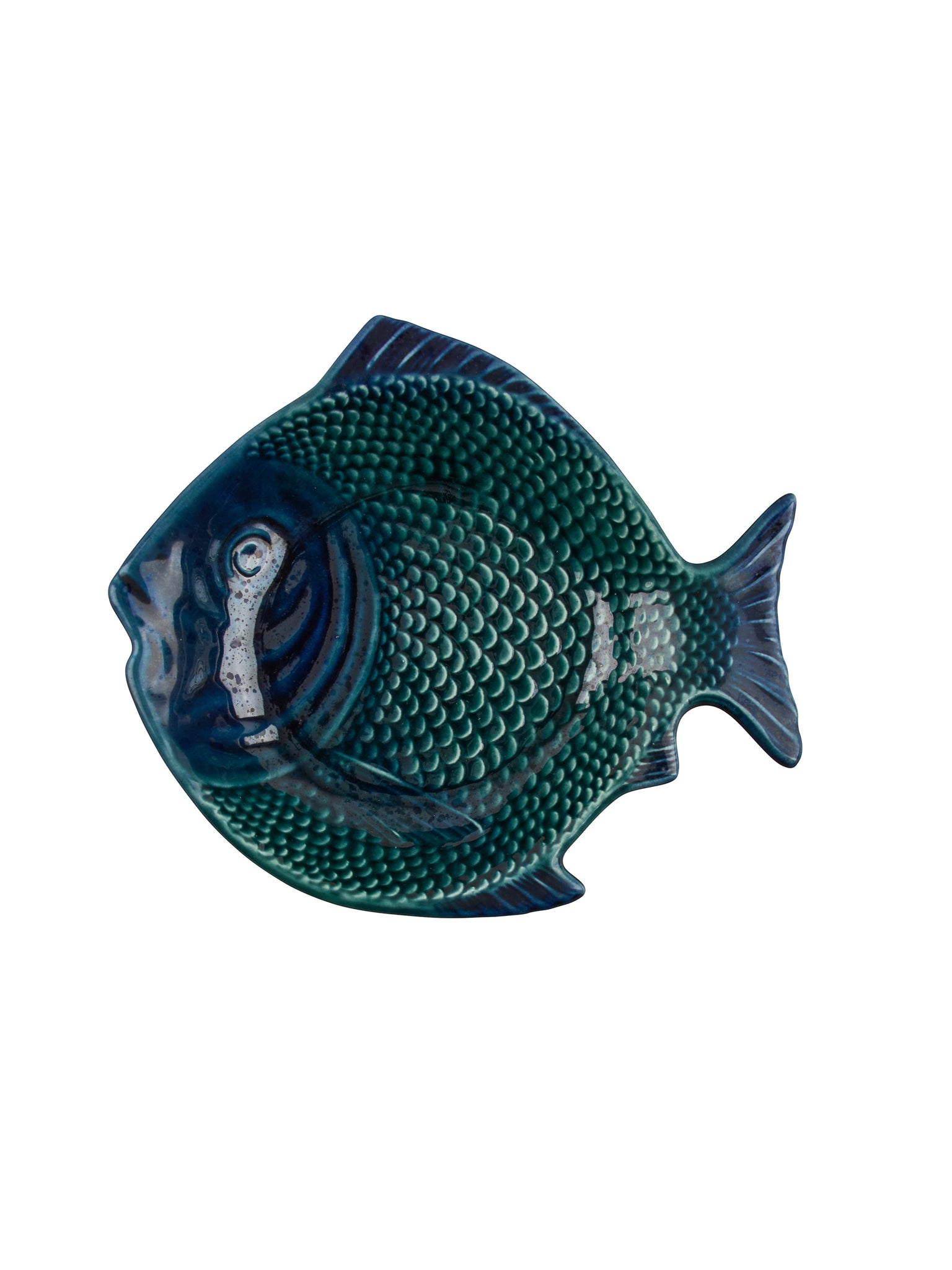 Vintage Olfaire Blue Ombre Fish Plate Weston Table