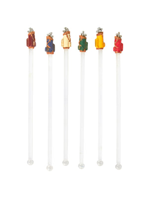  Vintage Painted Golf Bag Cocktail Stirrers Weston Table 