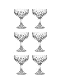 Vintage 1960s Nachtmann Crystal Coupes Weston Table