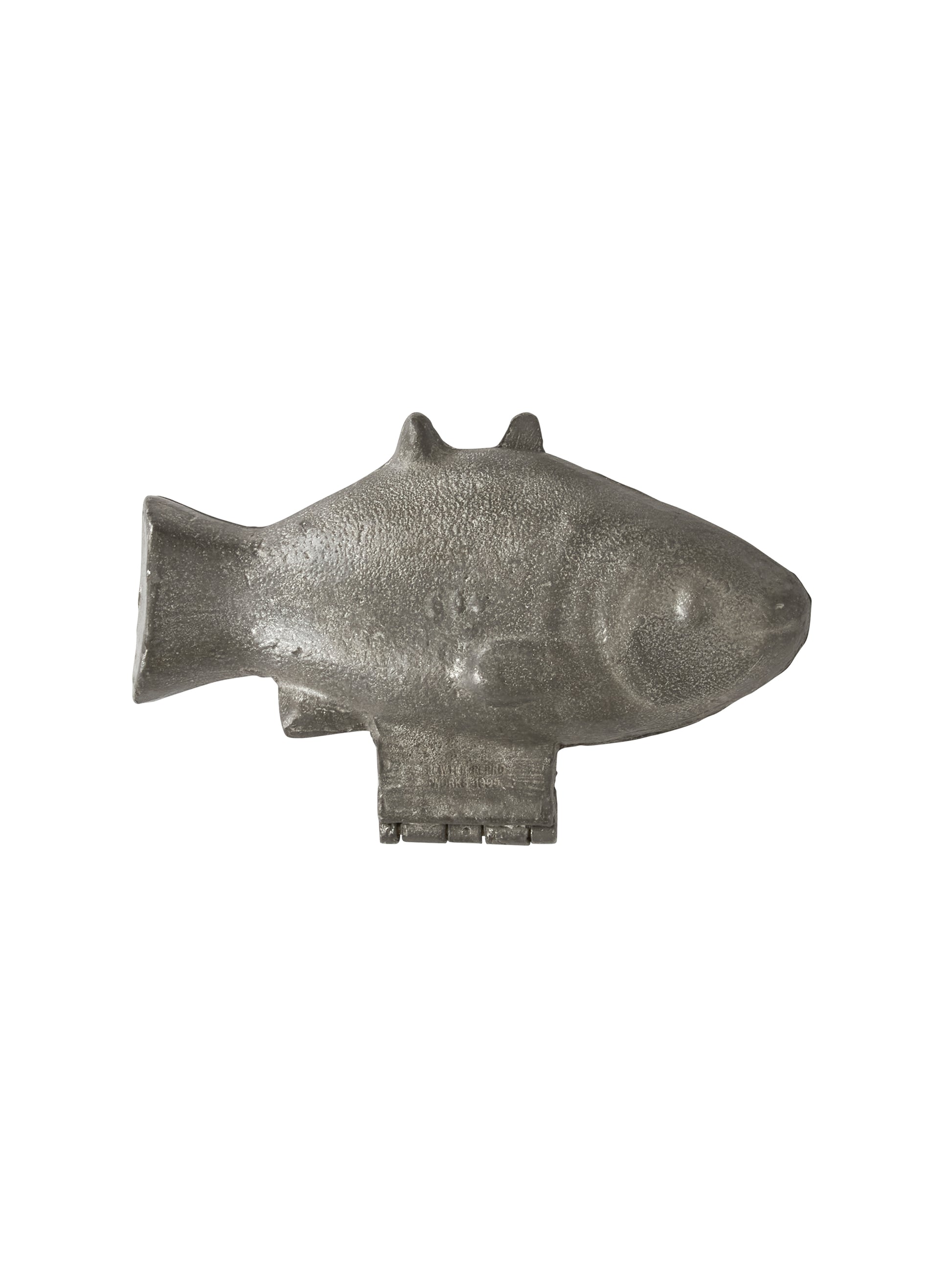 Vintage Pewter Fish Ice Cream Mold Weston Table