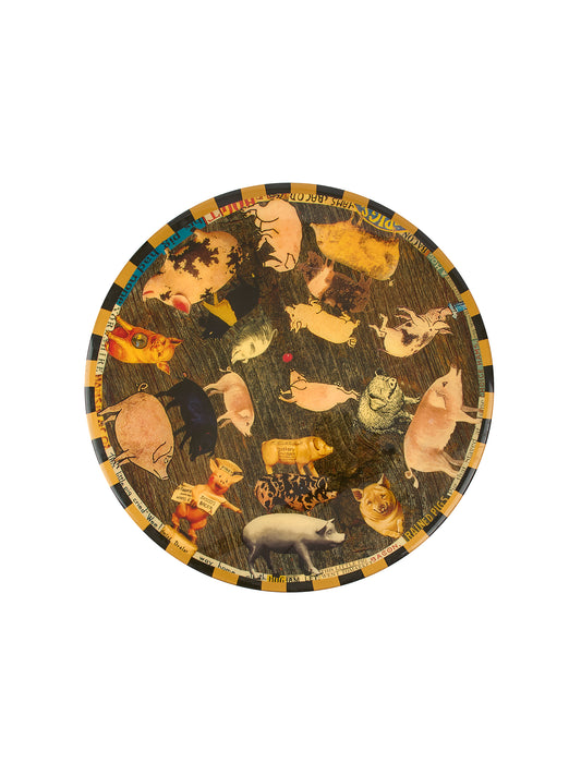 Vintage Piggy Lazy Susan Weston Table