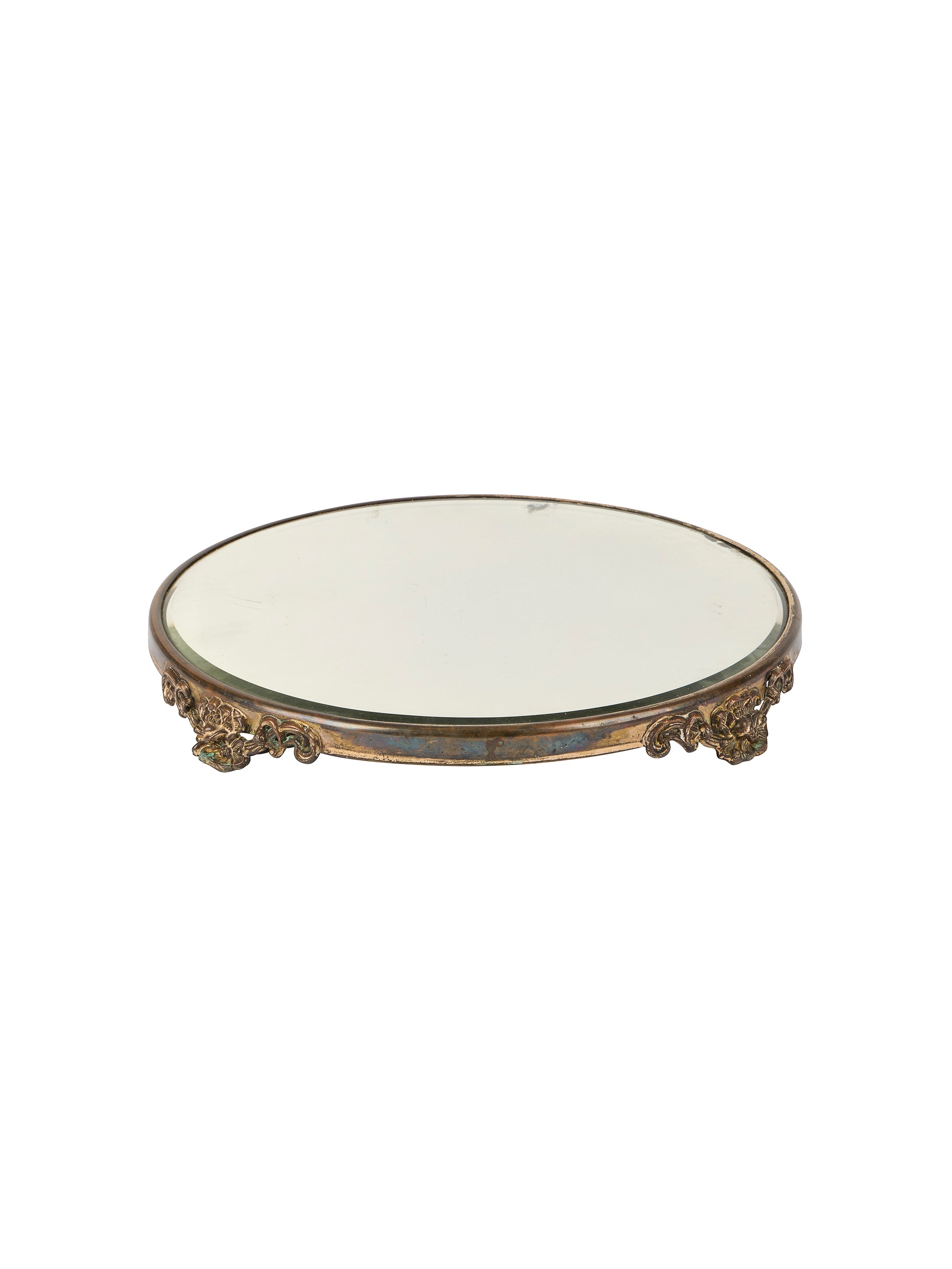 Vintage Plateau Mirror Tray Weston Table