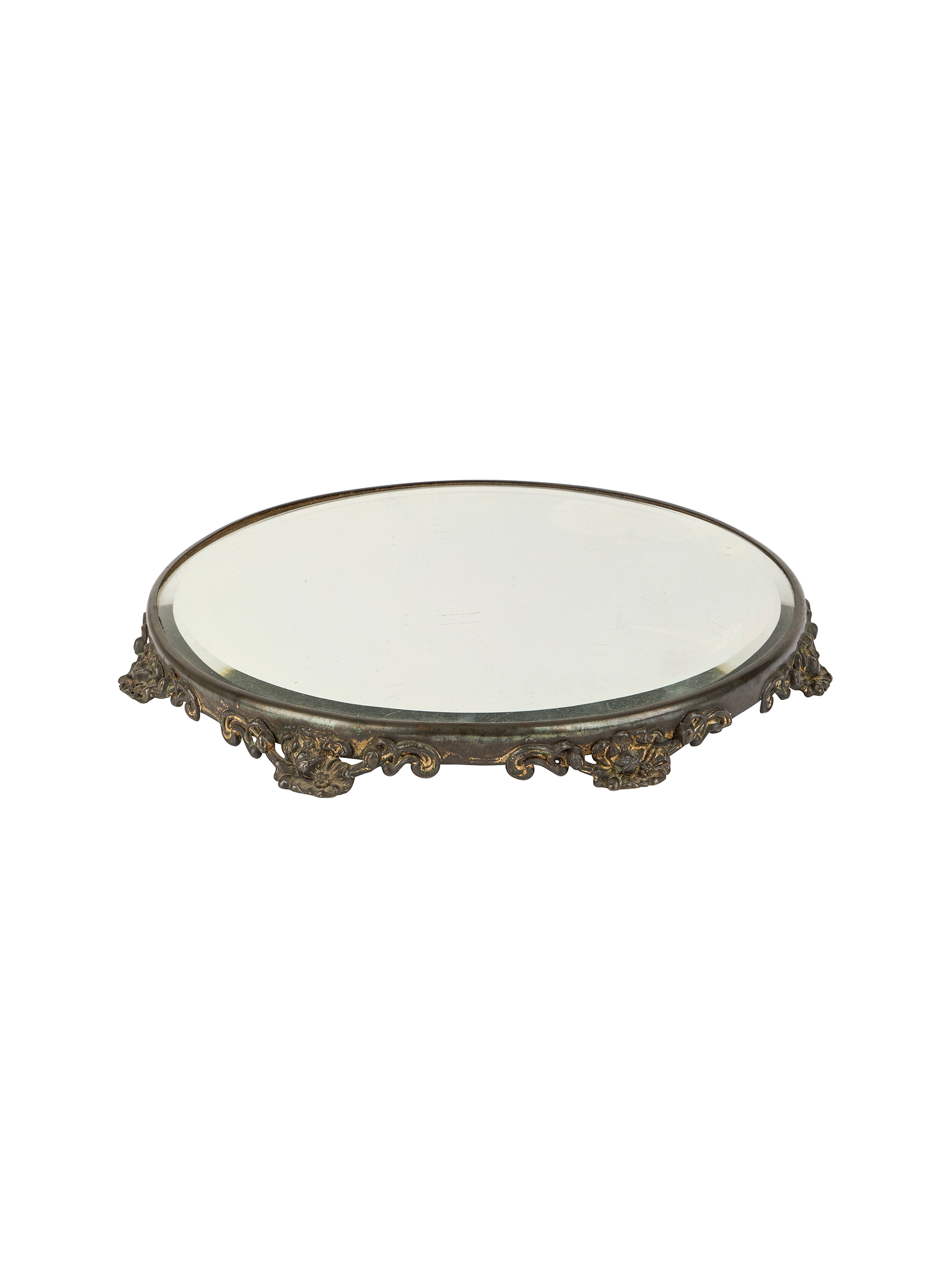 Vintage Plateau Mirror Tray