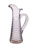 Vintage 1900s French Blown Glass Pitcher Two Weston Table
