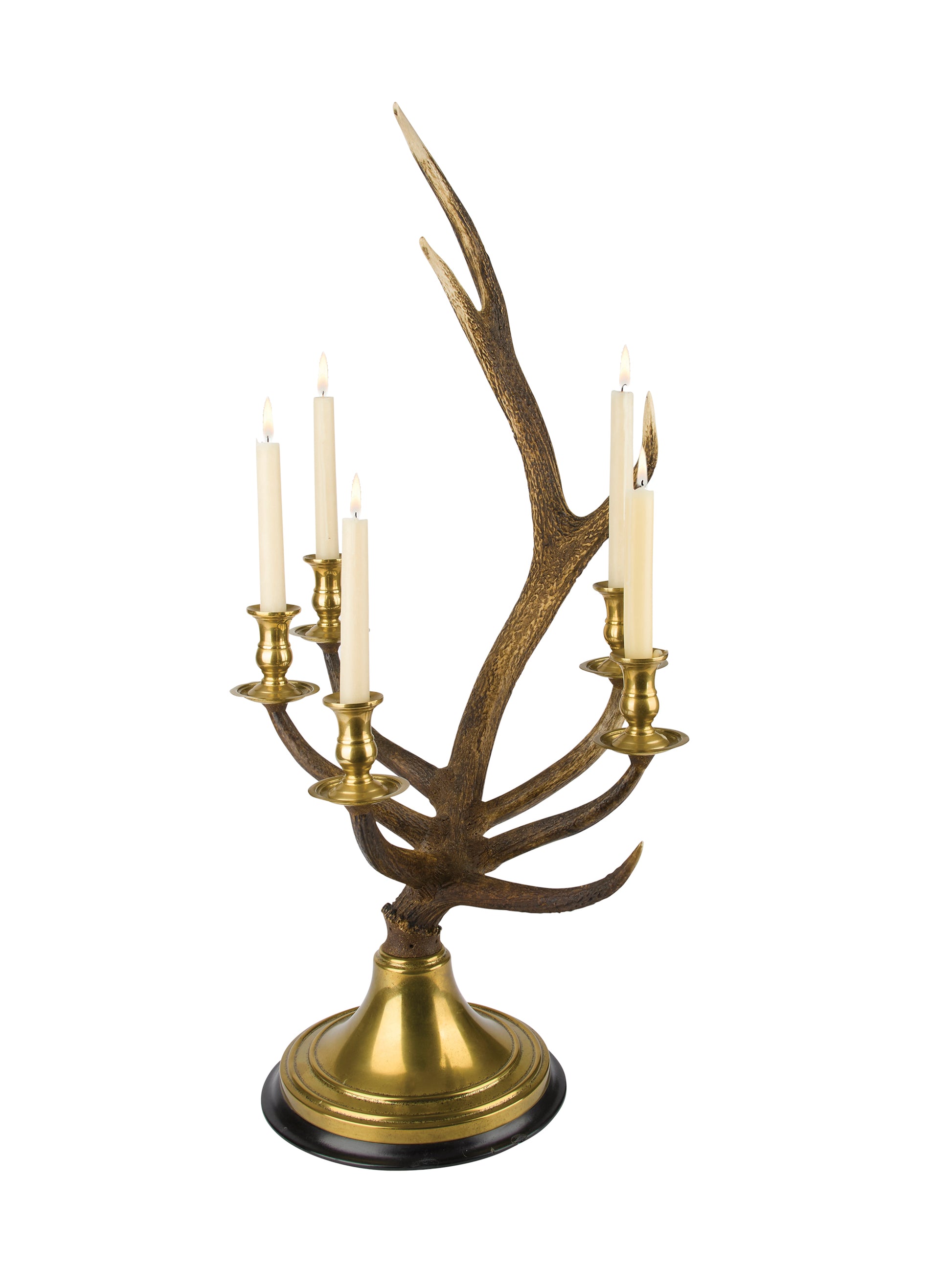 Vintage Ralph Lauren Stag Eight Point Antler Candelabra Weston Table