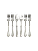 Vintage 1960s Reed and Barton Sheffield Silver Plate Cocktail Forks Set of Six Weston Table