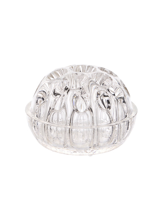 Vintage Reims French Glass Flower Frog One Weston Table