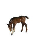 Vintage Retro Beswick Liver Chestnut Foal One Weston Table