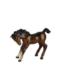 Vintage Retro Beswick Liver Chestnut Foal Two Weston Table
