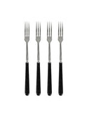 Vintage Retro Black Japanese Long-Handled Forks Set of Four Weston Table