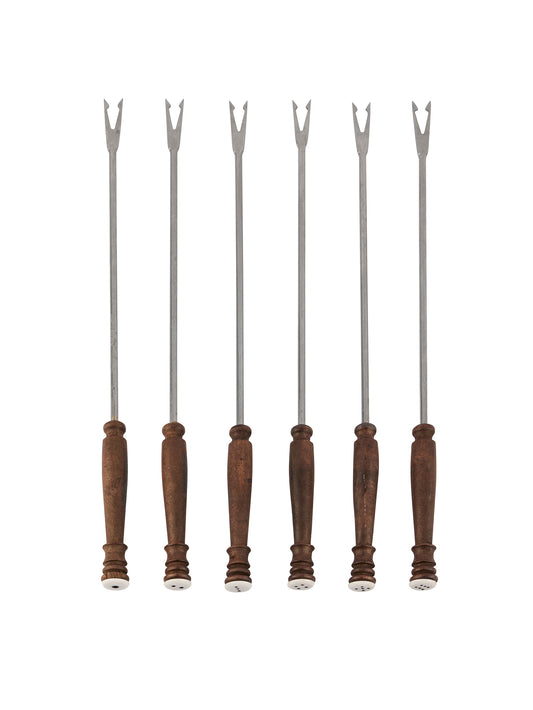 Vintage Retro Japanese Dice Fondue Forks Weston Table