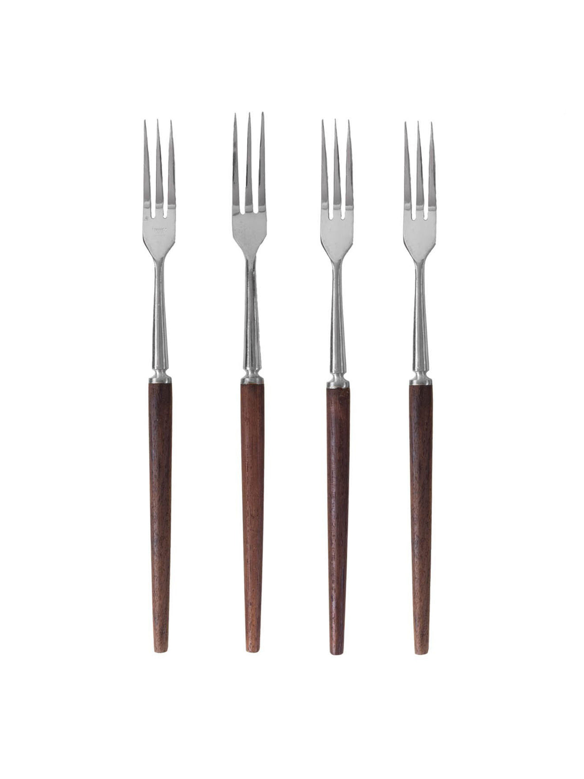 Vintage Retro Japanese Teak Wood Handled Forks Weston Table