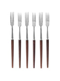 Vintage Retro Japanese Teak Wood Handled Forks Weston Table
