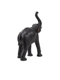 Vintage 1950s Leather Elephant Statue Weston Table
