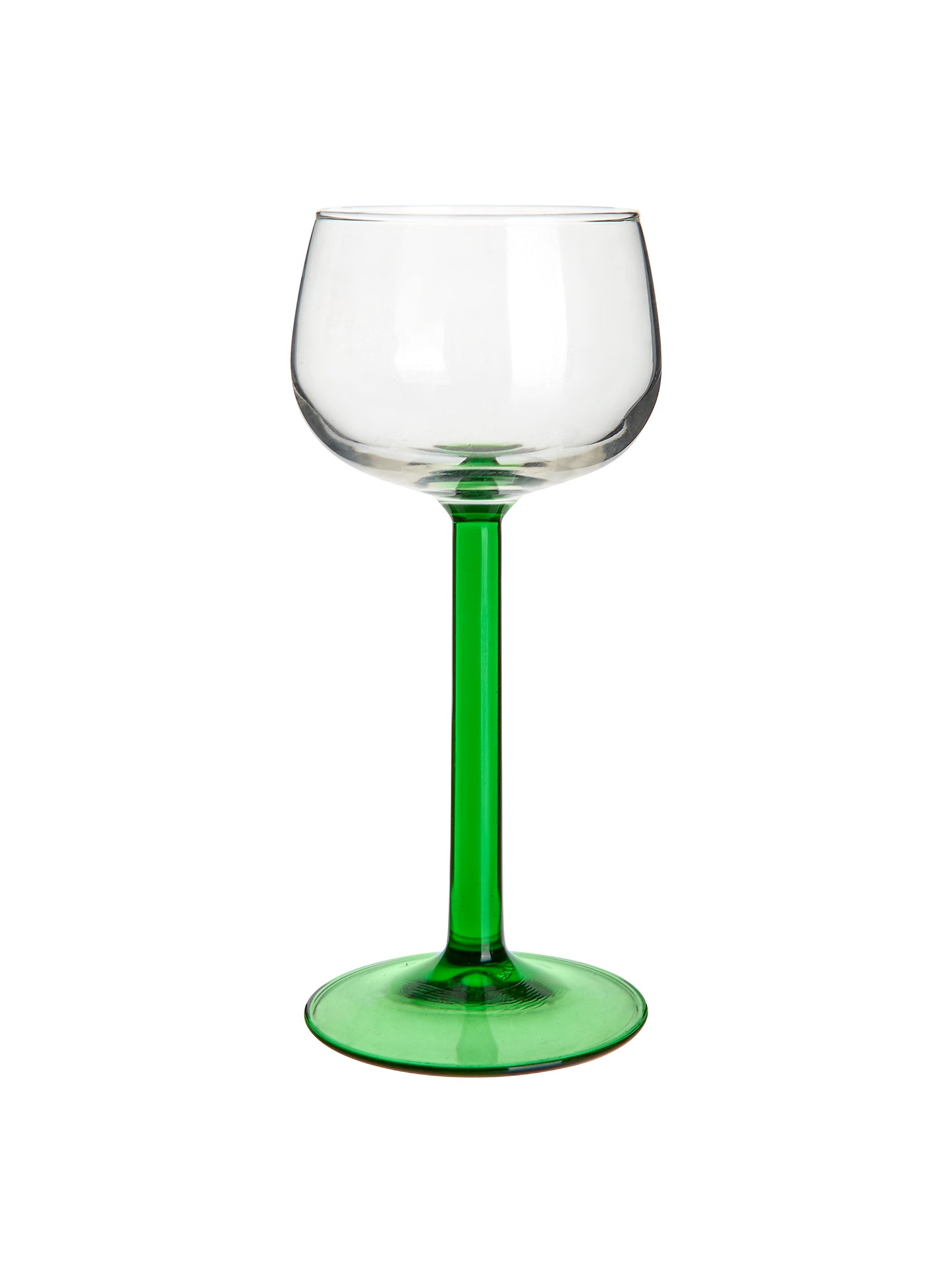 Vintage Retro Luminarc Emerald Green Cocktail Glasses Weston Table