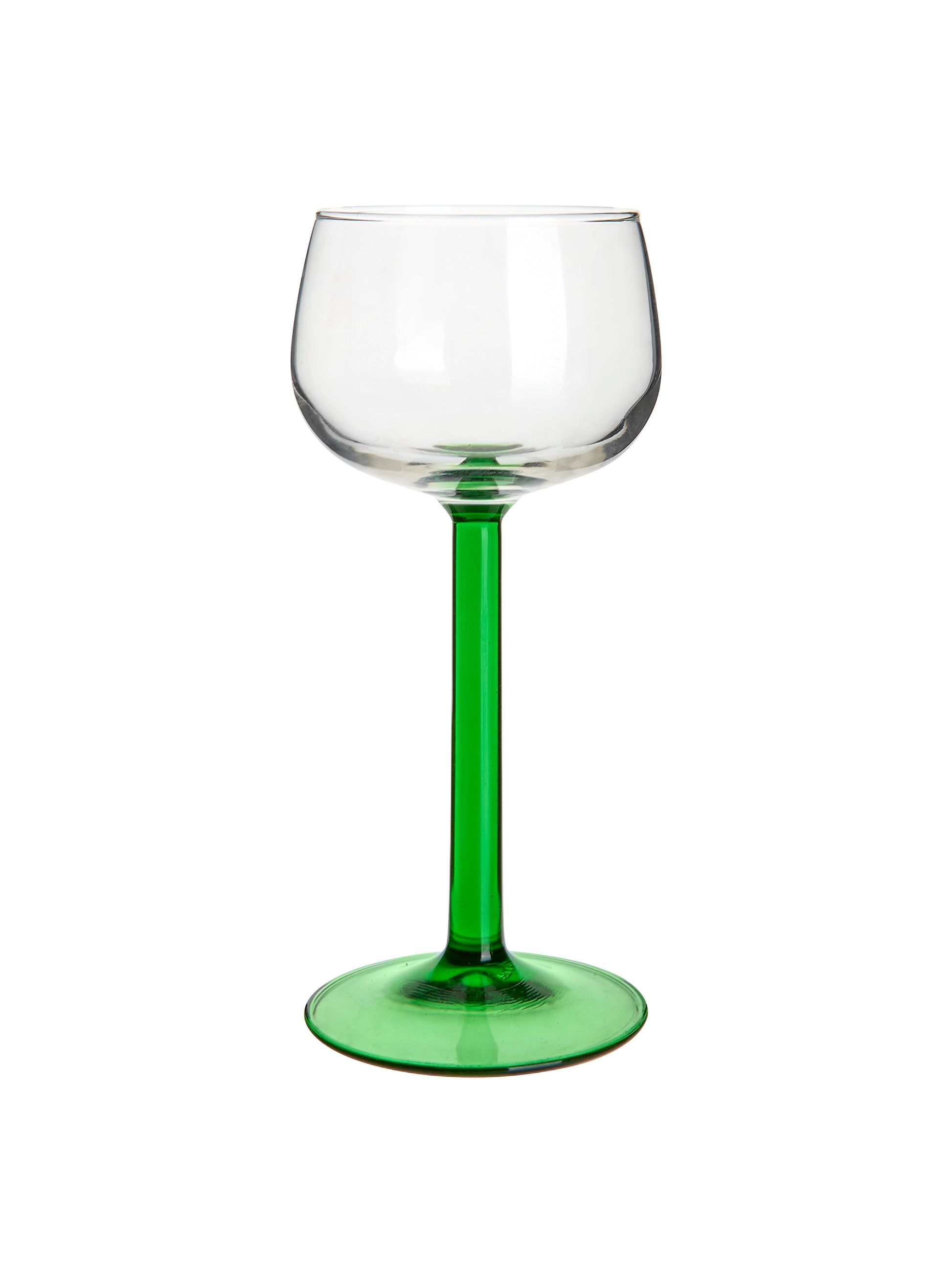 Vintage Retro Luminarc Emerald Green Cocktail Glasses Weston Table